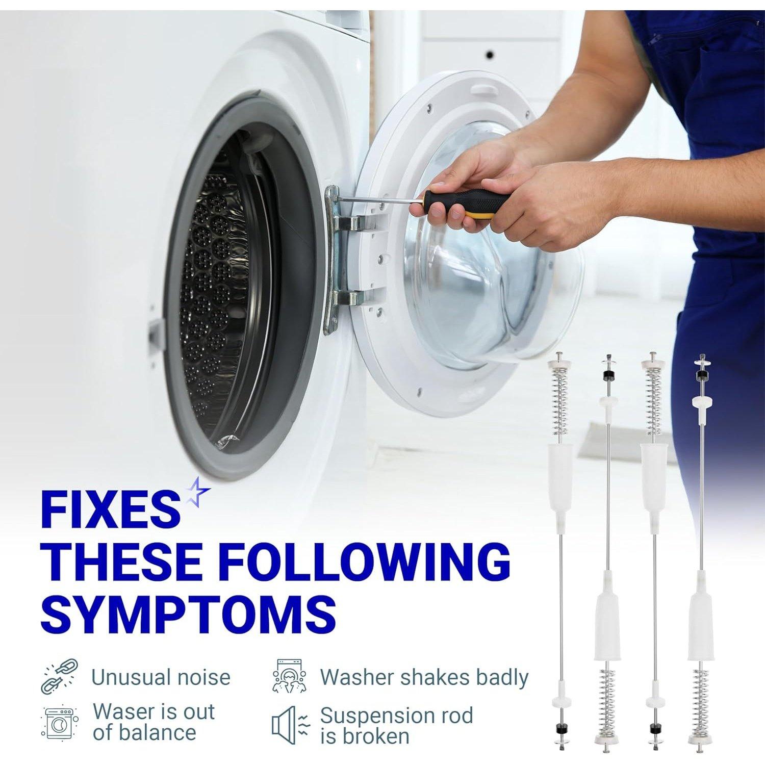 [Lifetime Warranty] AJK72909307 Washer Suspension Rods Kit - Pack of 4 image 5