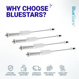 [Lifetime Warranty] AJK72909307 Washer Suspension Rods Kit - Pack of 4 thumbnail 2