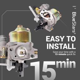 [Lifetime Warranty] 196CC Carburetor Kit Coleman Powersports thumbnail 4