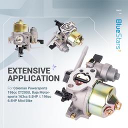 [Lifetime Warranty] 196CC Carburetor Kit Coleman Powersports thumbnail 6