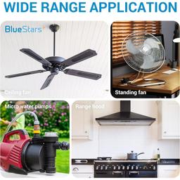 [Lifetime Warranty] CBB61 4.5µF/4.5uF 450V 2-Wire Ceiling Fan Capacitor - Pack of 2 thumbnail 1