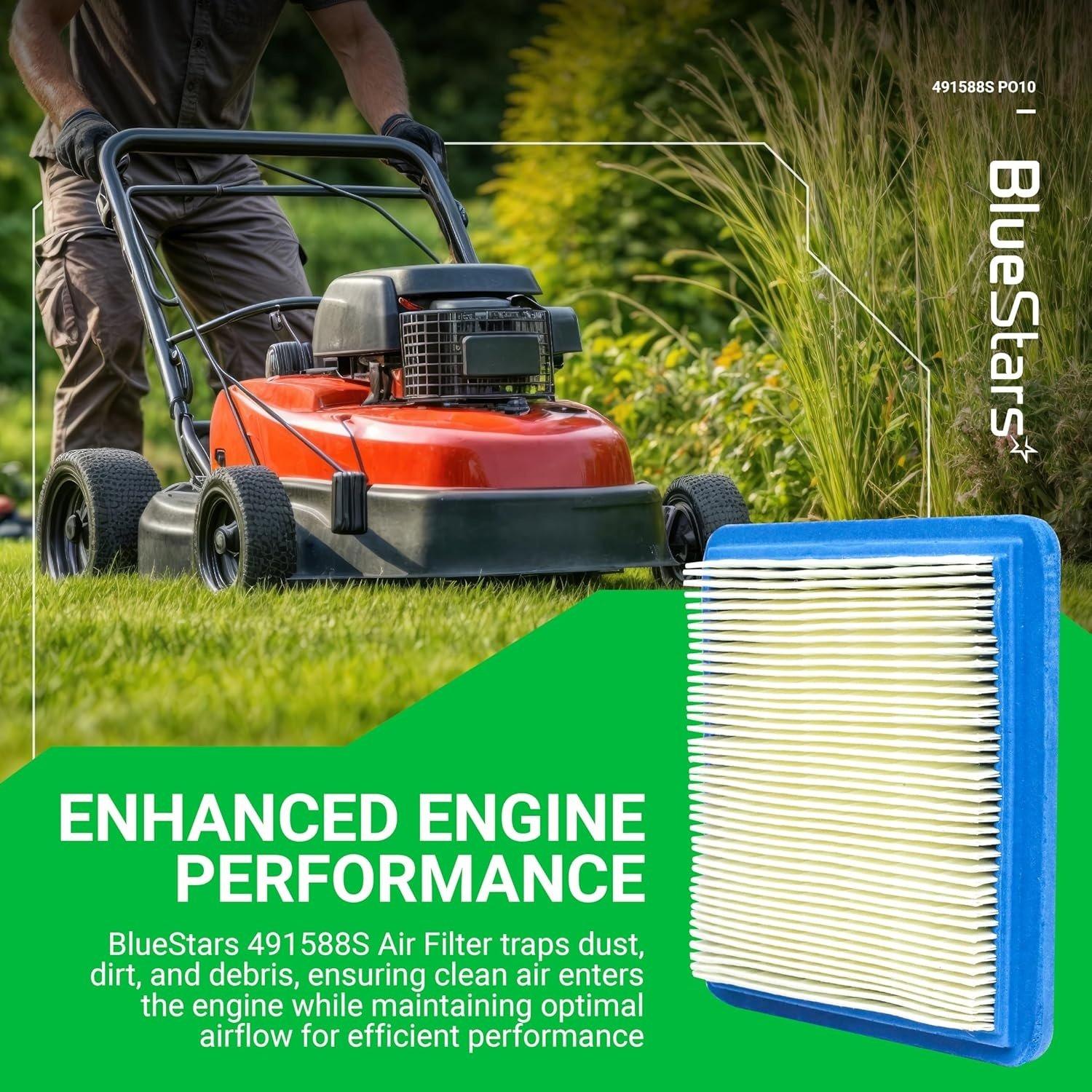 [Lifetime Warranty] 491588S Air Filter - Pack of 10 image 1