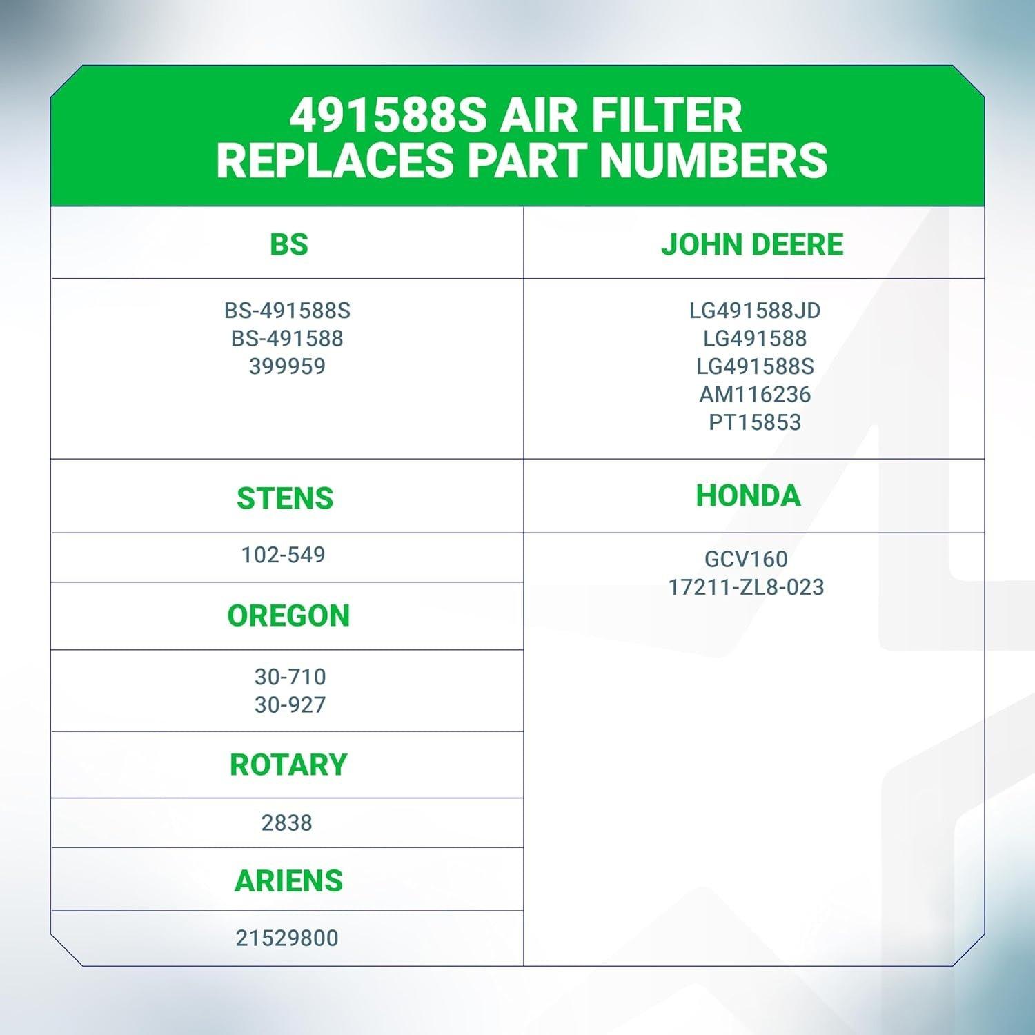 [Lifetime Warranty] 491588S Air Filter - Pack of 10 image 5