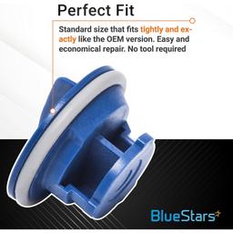 [Lifetime Warranty] WPW10077881 Dishwasher Rinse Aid Cap - Compatible with Whirlpool KitchenAid Dishwashers - Replaces W10077881 PS11748135 AP6014865 - Pack of 2 thumbnail 2