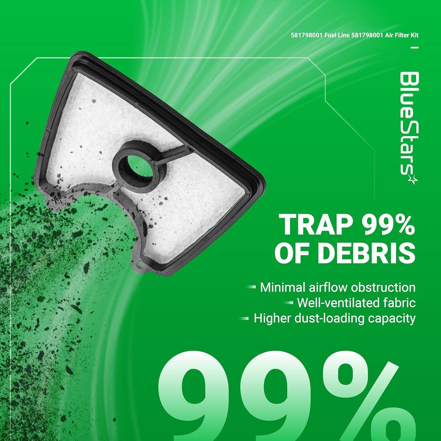 581798001 Fuel Line 581798001 Air Filter Kit image 1