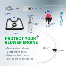 581798001 Fuel Line 581798001 Air Filter Kit thumbnail 3