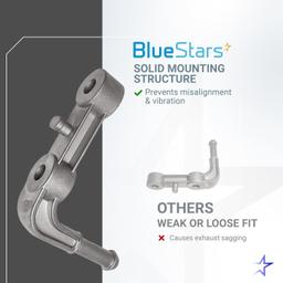 [Lifetime Warranty] Rear Left Exhaust Bracket Muffler Support Assembly 68275662AB thumbnail 8