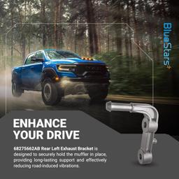 [Lifetime Warranty] Rear Left Exhaust Bracket Muffler Support Assembly 68275662AB thumbnail 6