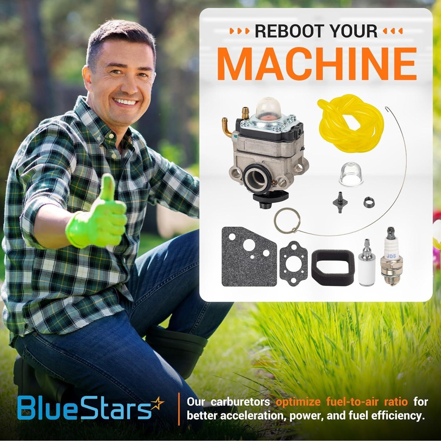 753-06258A Carburetor Carb with Air Filter Tune-Up Kit image 1