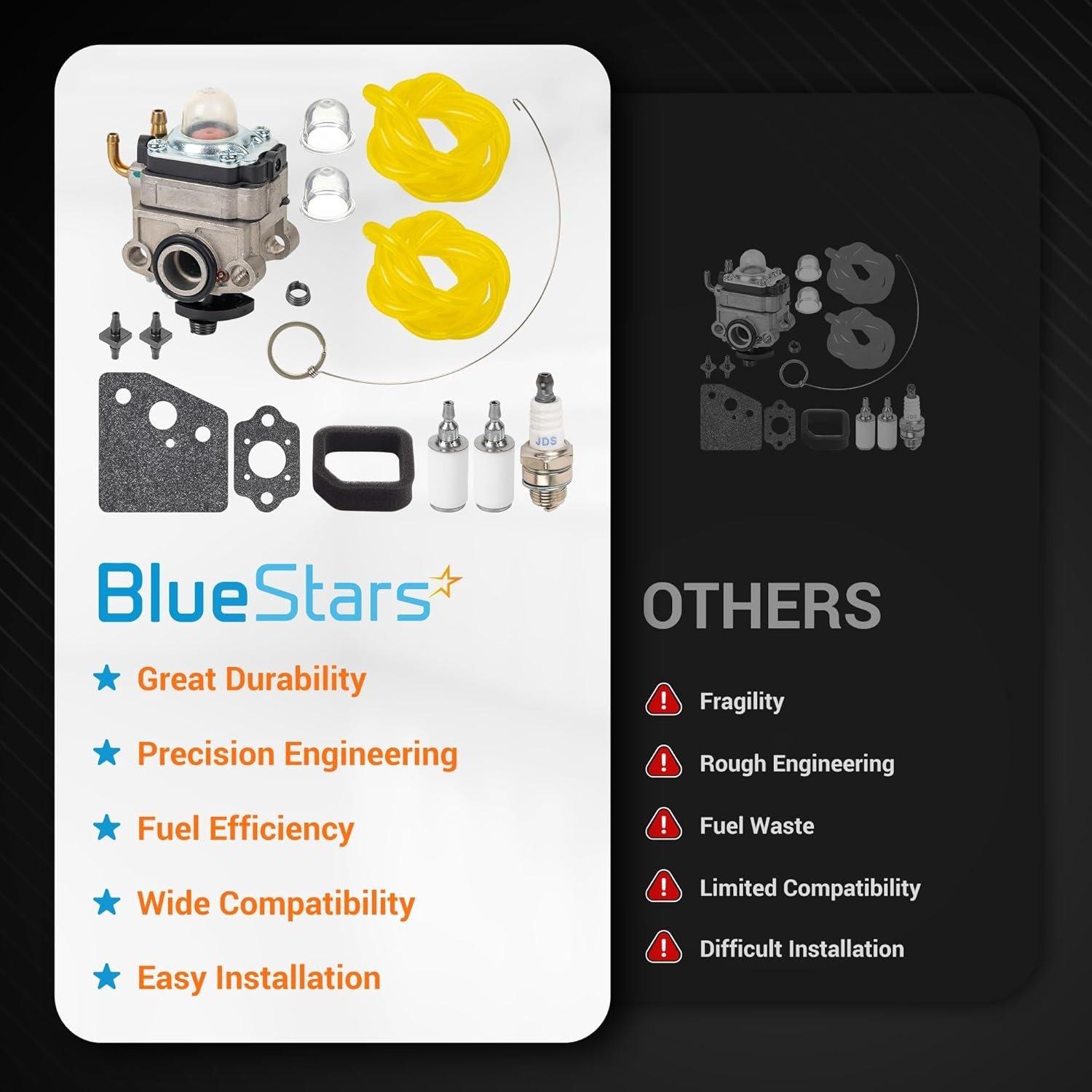 753-06258A Carburetor Carb with Air Filter Tune-Up Kit image 5