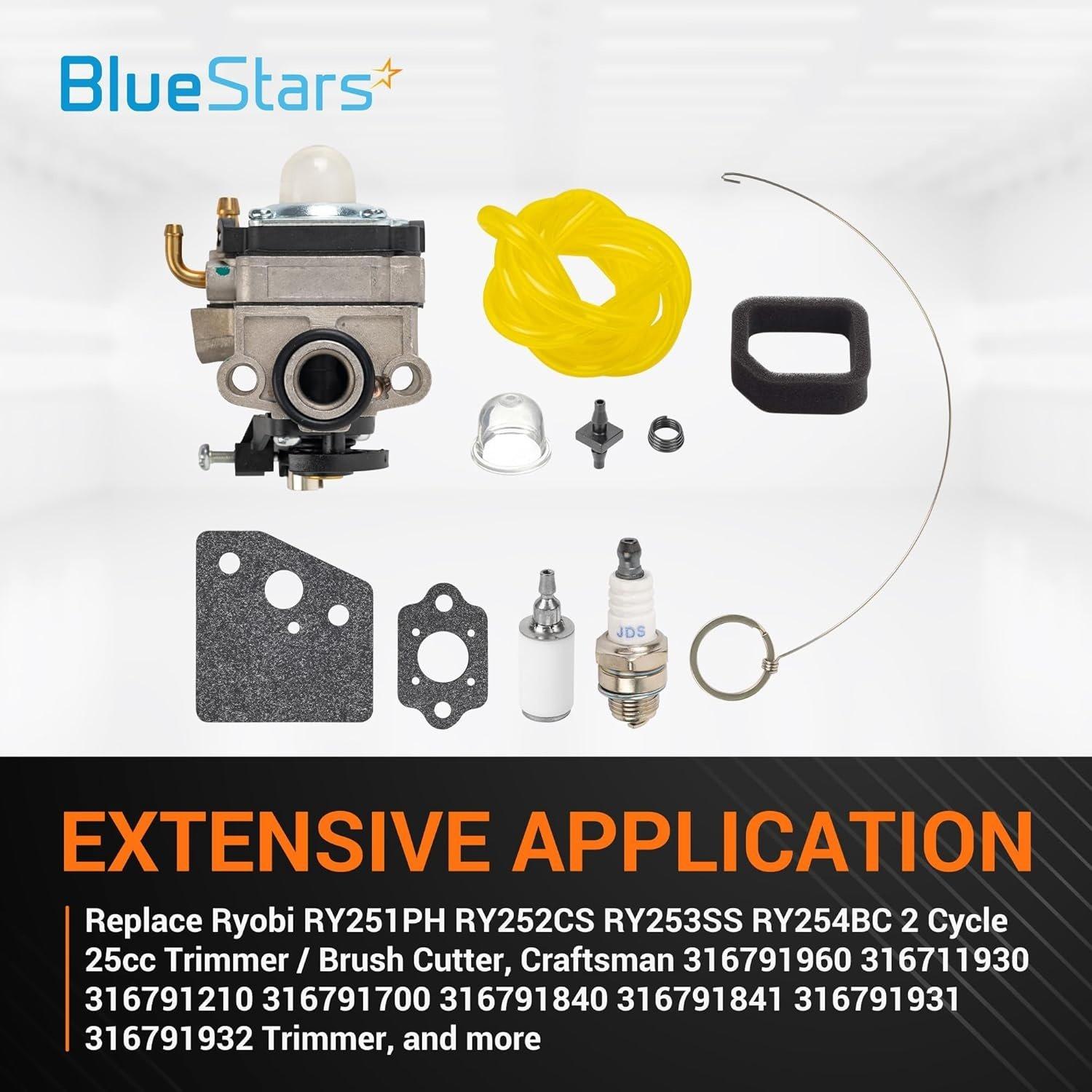 753-06258A Carburetor Carb with Air Filter Tune-Up Kit image 4