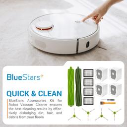 Accessories Kit for iRobot Roomba E & I & J Series (2 Roller Brushes + 4 HEPA filters + 4 Side Brushes + 4 Dirt Bags) thumbnail 5