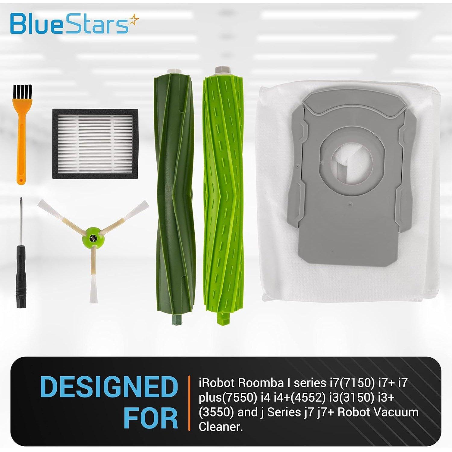 Accessories Kit for iRobot Roomba E & I & J Series (2 Roller Brushes + 4 HEPA filters + 4 Side Brushes + 4 Dirt Bags) image 6