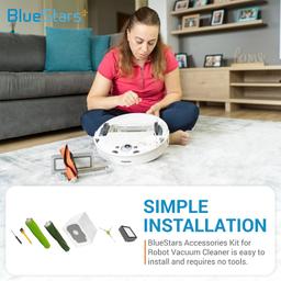 Accessories Kit for iRobot Roomba E & I & J Series (2 Roller Brushes + 4 HEPA filters + 4 Side Brushes + 4 Dirt Bags) thumbnail 2