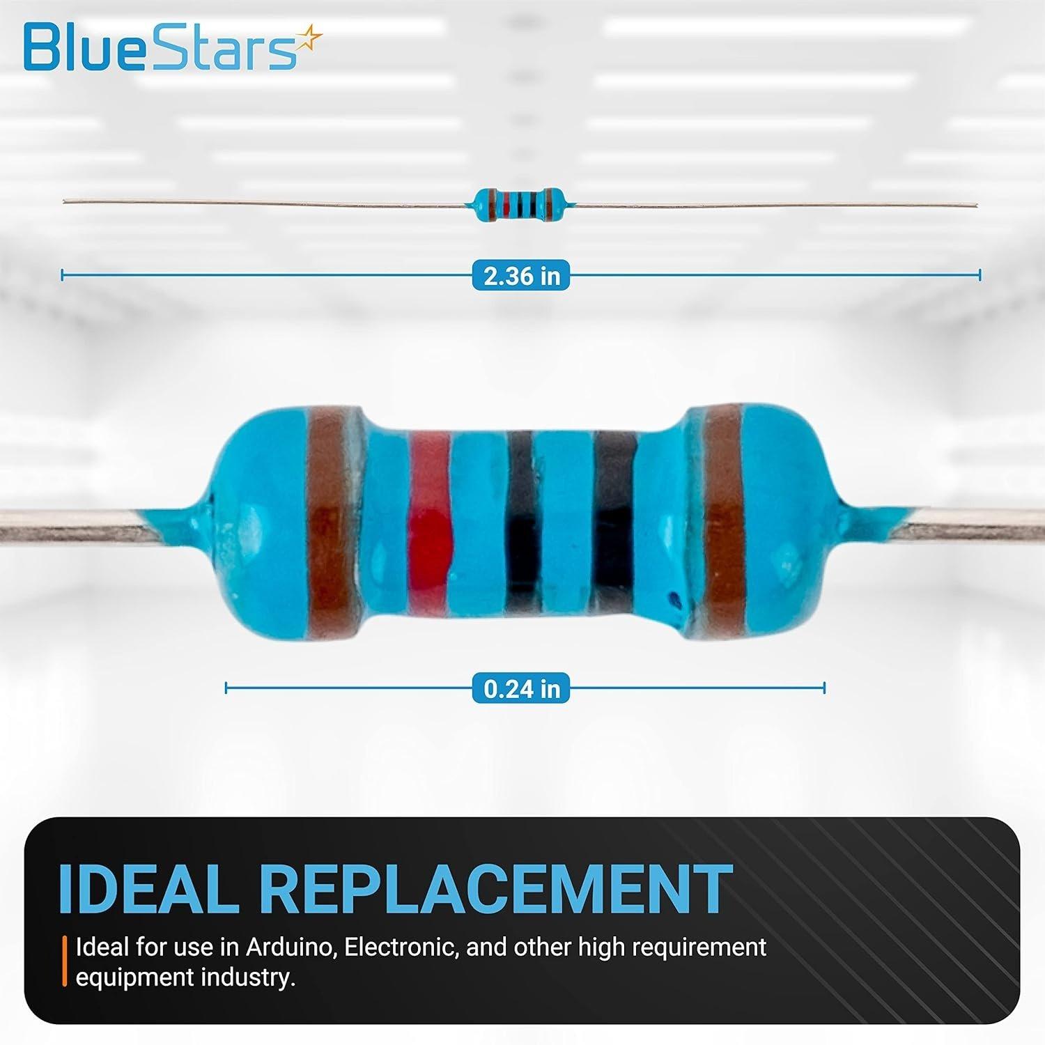 [Lifetime Warranty] 120pcs 1/4W (0.25 Watt) 10k ohm Metal Film Resistor image 1