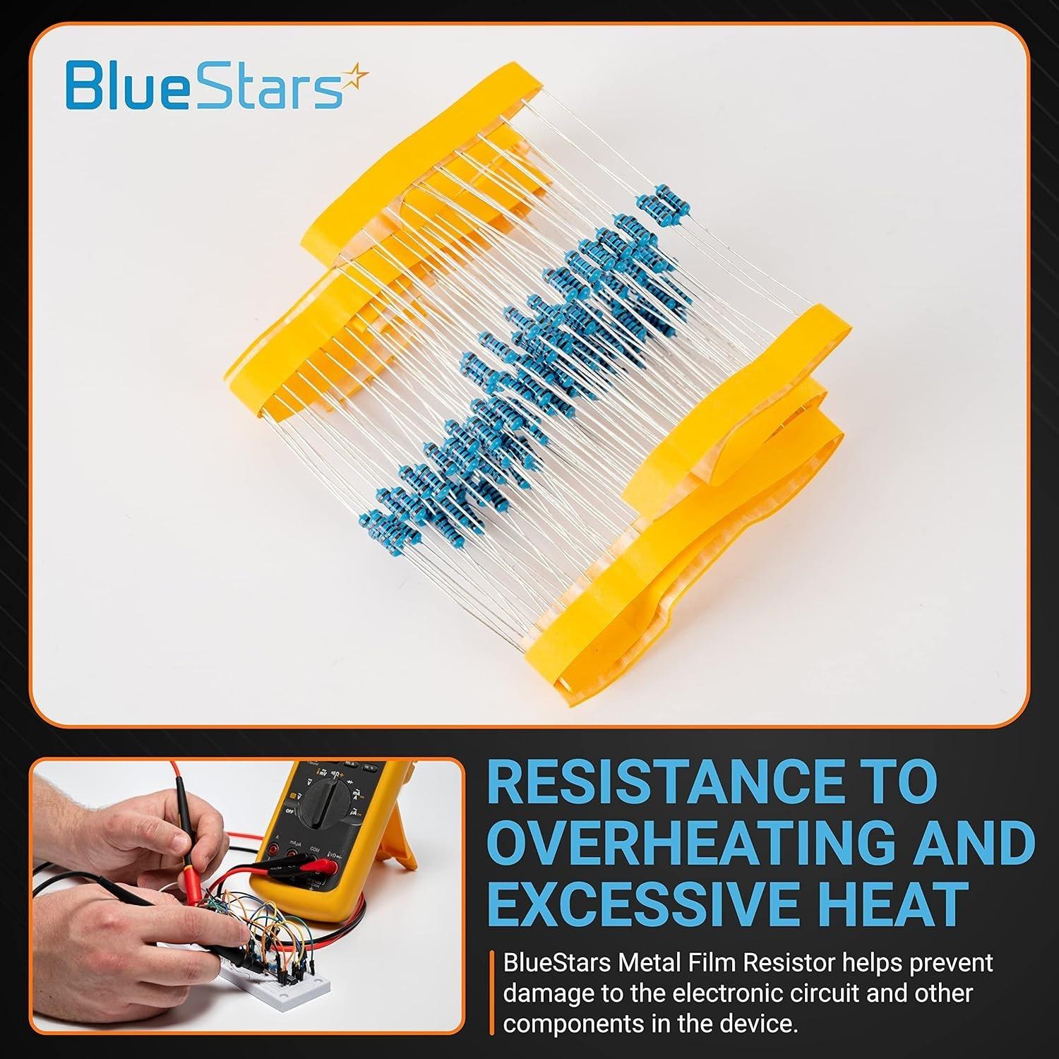 [Lifetime Warranty] 120pcs 1/4W (0.25 Watt) 10k ohm Metal Film Resistor image 4