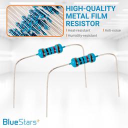 [Lifetime Warranty] 120pcs 1/4W (0.25 Watt) 10k ohm Metal Film Resistor thumbnail 3