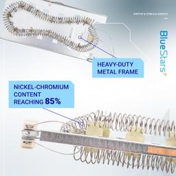 3387747 Dryer Heating Element & 279816 Thermostat Cut off Kit & 3392519 Thermal Fuse thumbnail 5