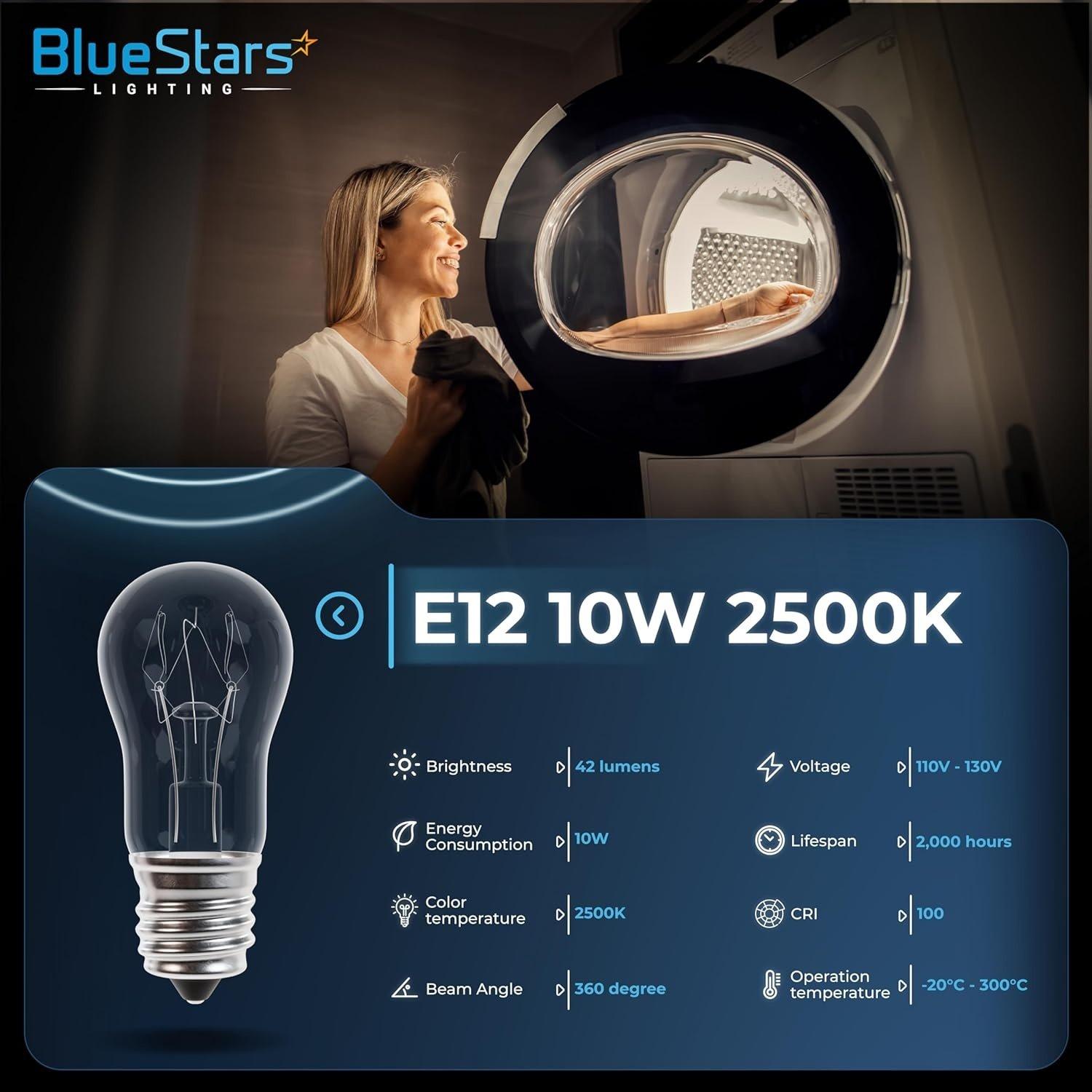WE05X20431 Dryer Drum Light Bulb 10W 120V - Pack of 2 image 8