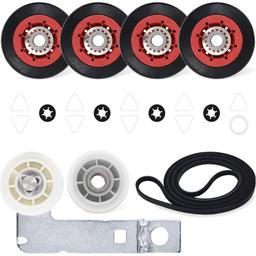 [Lifetime Warranty] 4392067 Dryer Repair Kit & W10837240 Idler Pulley - For Whirlpool, Maytag, Kenmore Dryer MEDB835DW4 MGDB835DW4 MEDB855DC4 MEDB835DC4 GEW9250PW1 GEW9250PW0 GGW9250PW3 GGW9200LW1 thumbnail 0