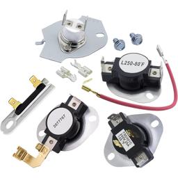 [Lifetime Warranty] 279816 3977767 3392519 3387134 Dryer Repair Kit - Compatible with Whirlpool Dryers - Replaces 3399693 WP3977767VP PS345113 AP6008325 WP3977393 3399848 thumbnail 0