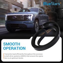 1060930 Serpentine Belt 6 Ribs Drive Belt Multi V-Belt 93” thumbnail 1