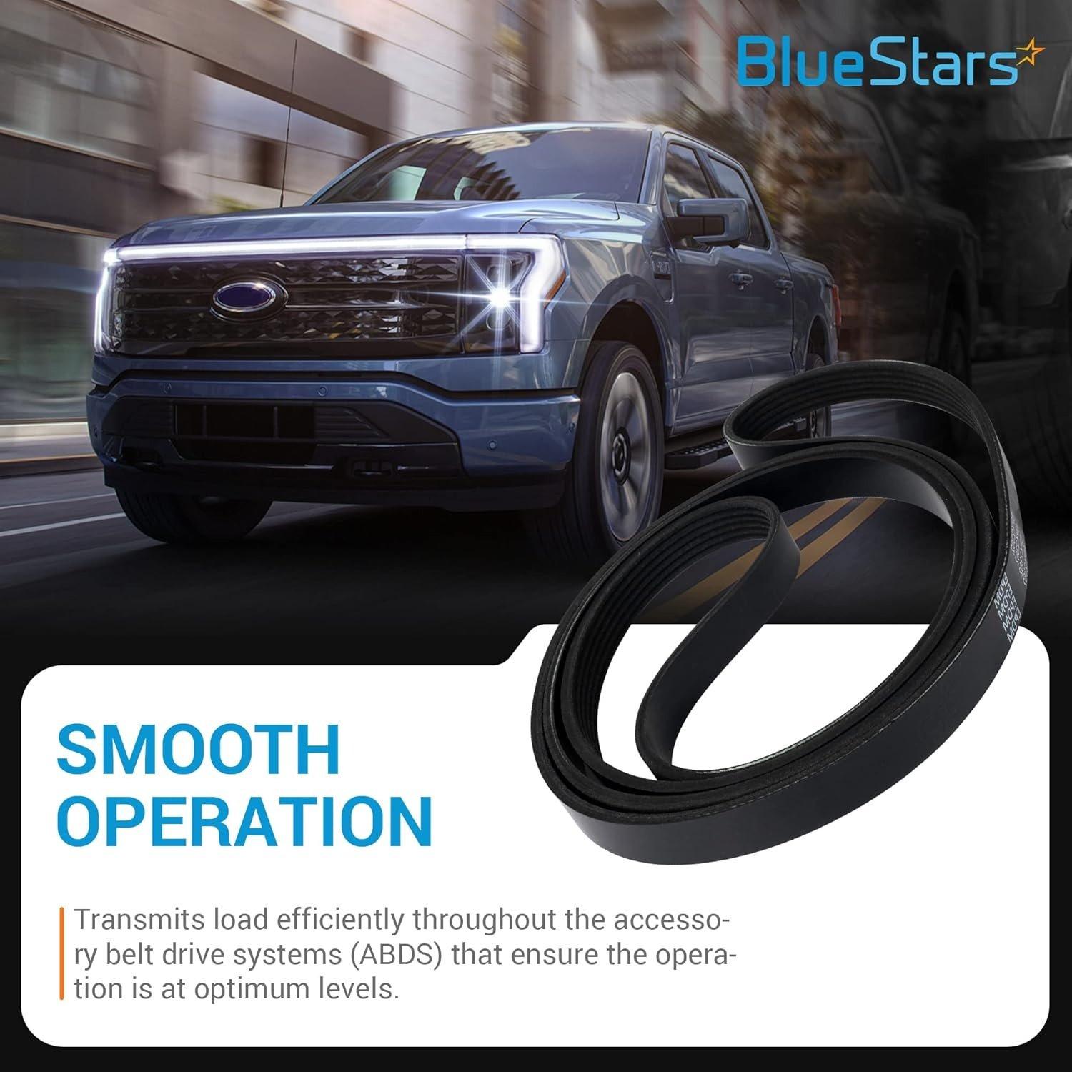 1060930 Serpentine Belt 6 Ribs Drive Belt Multi V-Belt 93” image 1