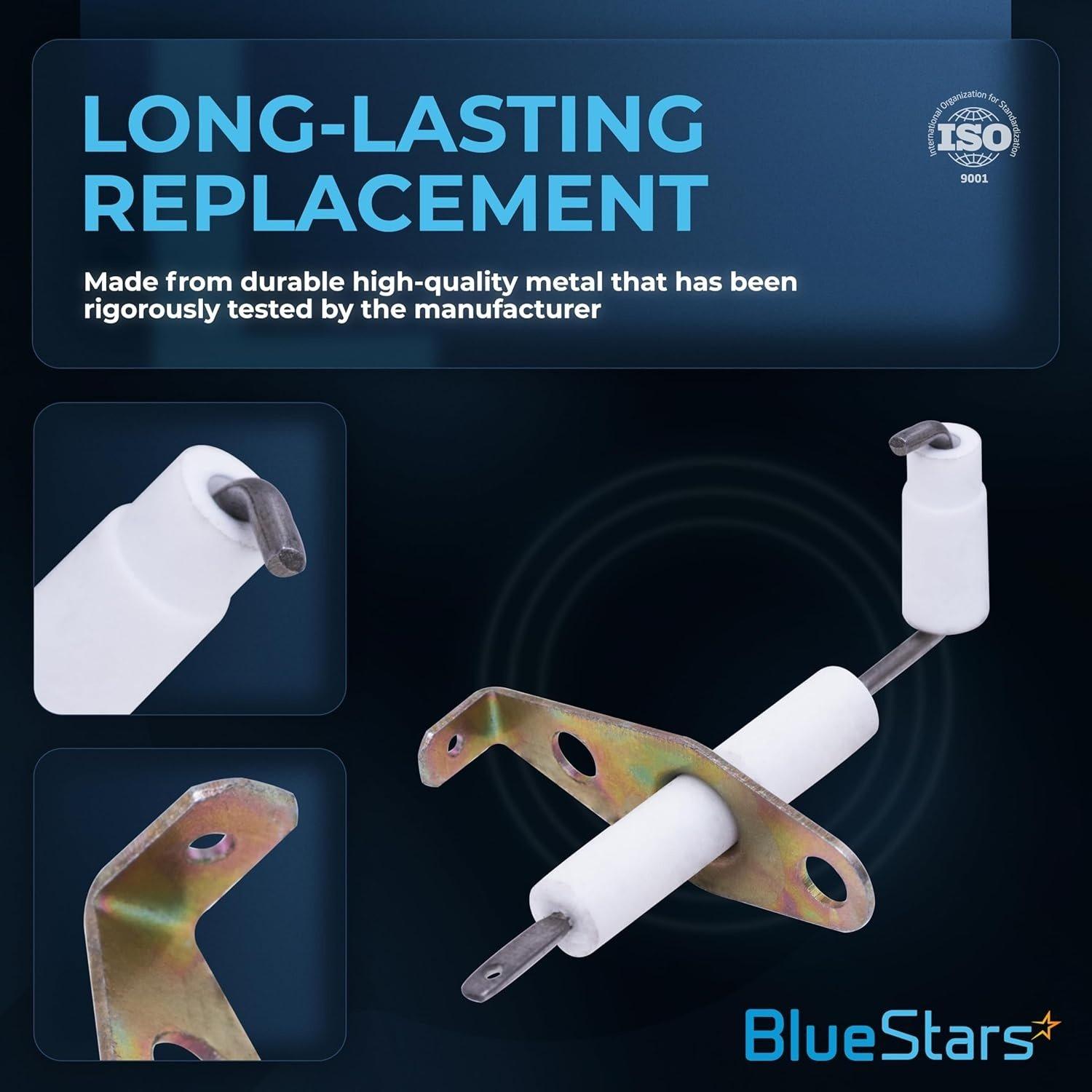 [Lifetime Warranty] 74004053 Range Top Burner Igniter - Compatible with Whirlpool & Maytag Ranges/Ovens/Stoves - Replaces 704111 AP4093621 PS2082000 7432P100-60 - Pack of 4 image 1