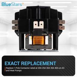 1 Pole Contactor 40 Amp 24VAC Coil thumbnail 5