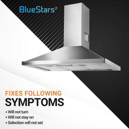 [Lifetime Warranty] 811195 Ventilation Wolf Hood Knob Replacement - Compatible with Sub-Zero Wolf - Replaces 805328 KIP5D44 5D44 B002MFNQ34 - Pack of 4 thumbnail 2