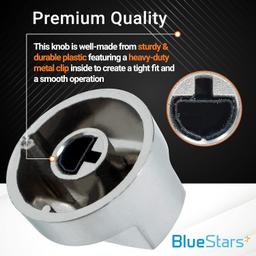 [Lifetime Warranty] 811195 Ventilation Wolf Hood Knob Replacement - Compatible with Sub-Zero Wolf - Replaces 805328 KIP5D44 5D44 B002MFNQ34 - Pack of 4 thumbnail 4