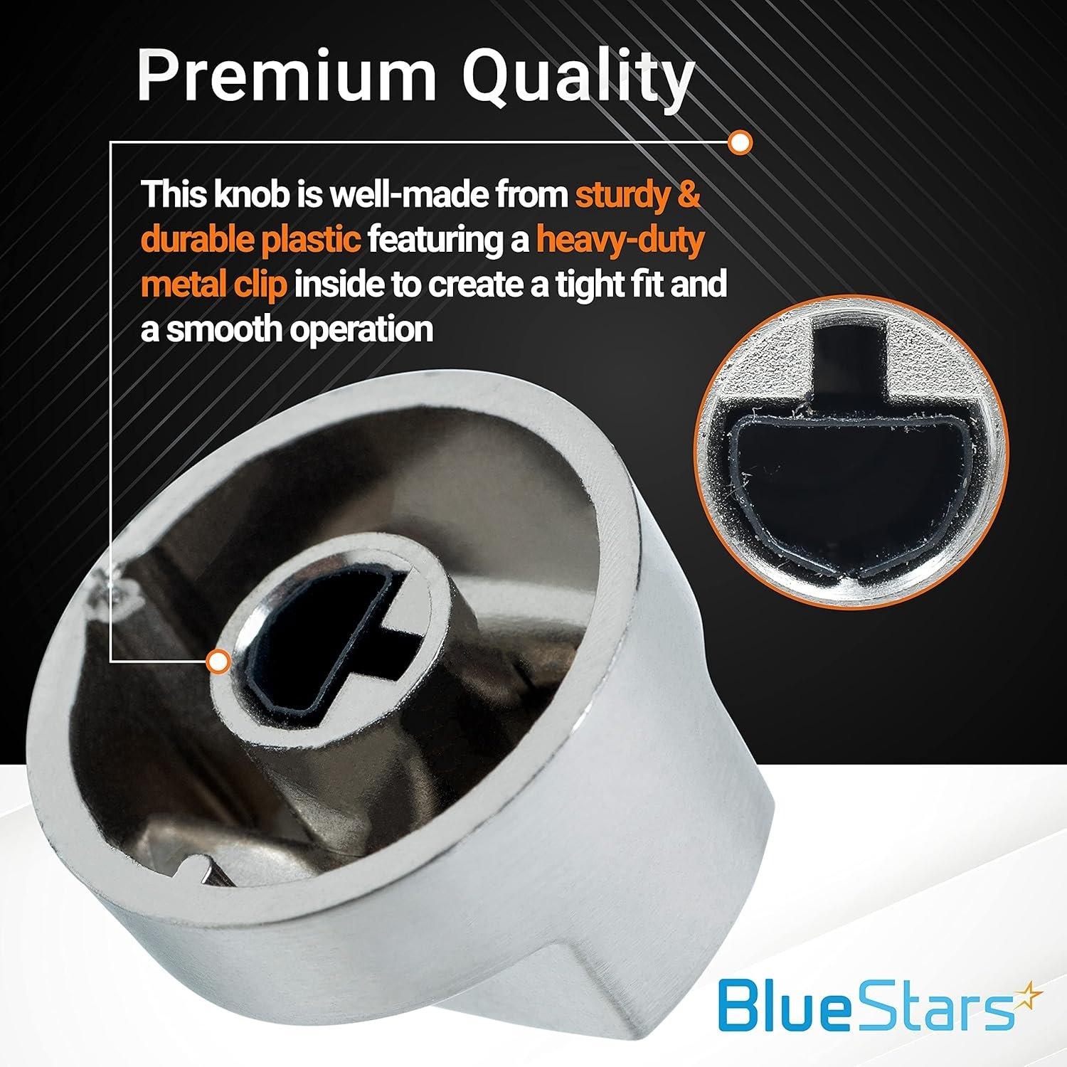 [Lifetime Warranty] 811195 Ventilation Wolf Hood Knob Replacement - Compatible with Sub-Zero Wolf - Replaces 805328 KIP5D44 5D44 B002MFNQ34 - Pack of 4 image 4