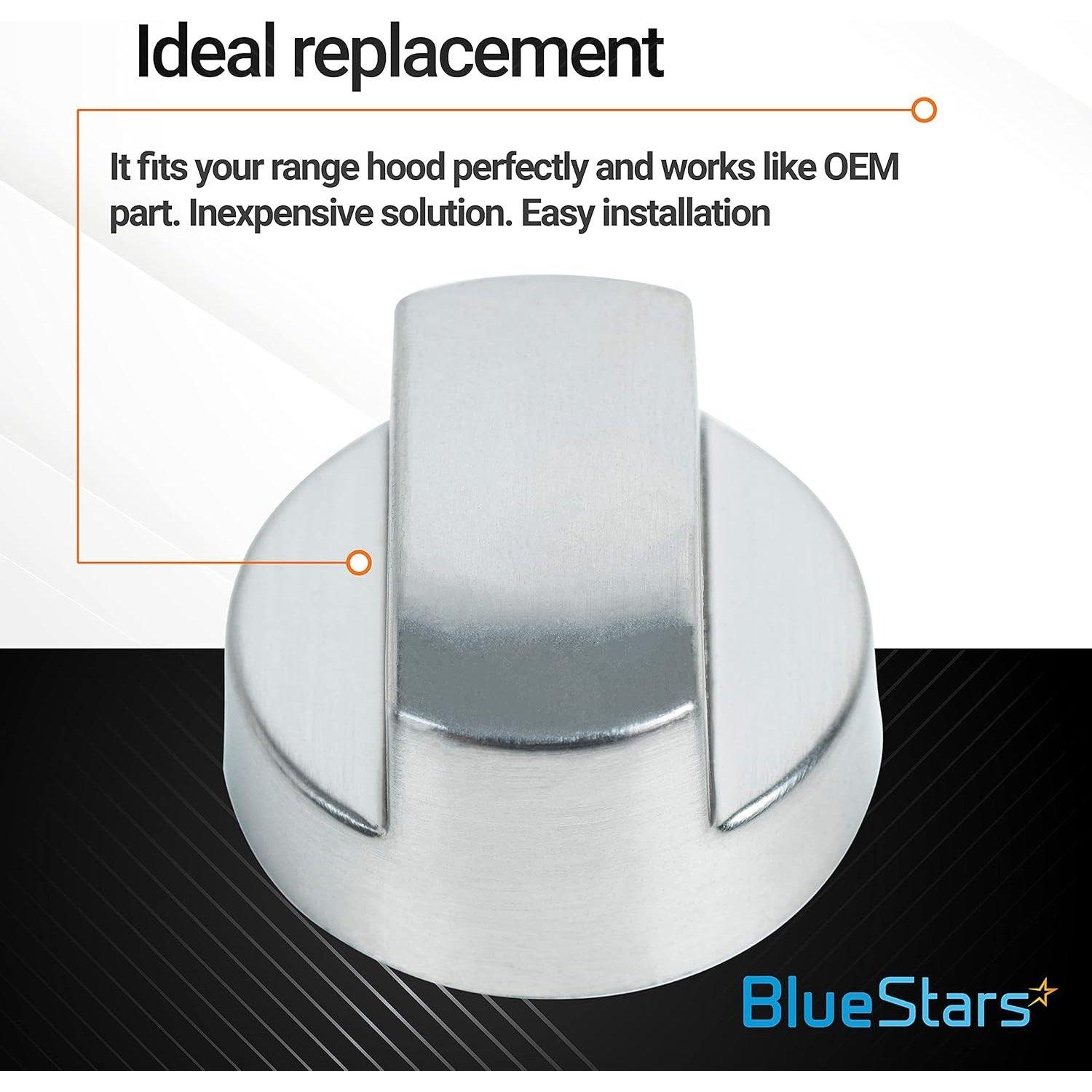 [Lifetime Warranty] 811195 Ventilation Wolf Hood Knob Replacement - Compatible with Sub-Zero Wolf - Replaces 805328 KIP5D44 5D44 B002MFNQ34 - Pack of 4 image 5