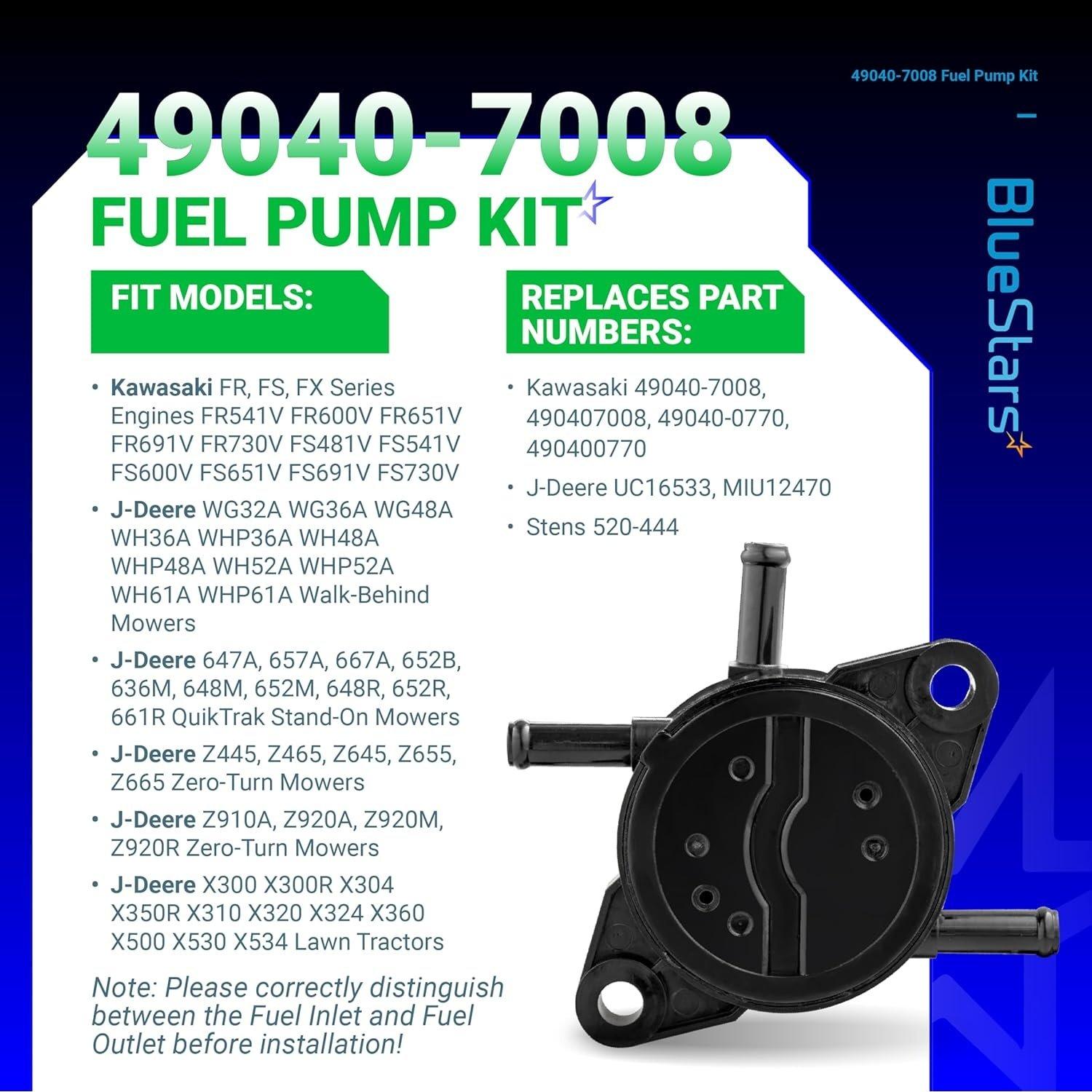 [Lifetime Warranty] 49040-7008 49040-0770 MIU12470 Fuel Pump image 7