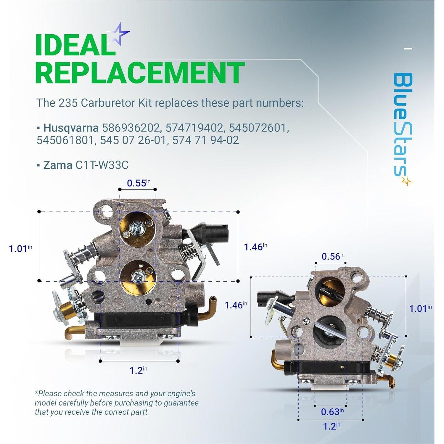 [Lifetime Warranty] 235 Carburetor image 3