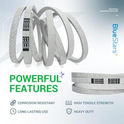 [Lifetime Warranty] 532196103 Lawn Mower Deck Drive Belt thumbnail 2