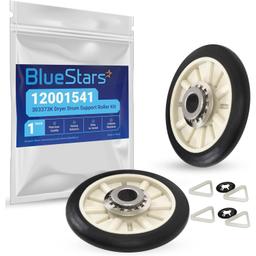 [Lifetime Warranty] 349241T Dryer Rear Drum Support Roller Kit - Compatible with Kenmore Whirlpool Estate Roper - Replaces PS347627 AP3098345 337089 3389901 3397588 WED4815EW1 NED4655EW1 WED4800XQ1 thumbnail 0