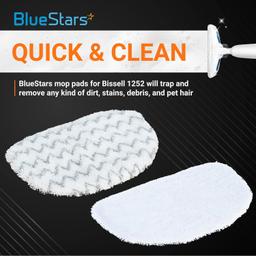 Steam Mop Pad for Bissell PowerFresh Vac & Steam - Pack of 6 thumbnail 6