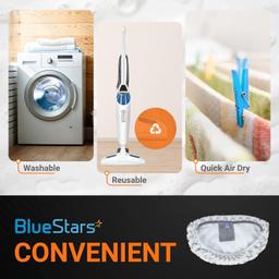 Steam Mop Pad for Bissell PowerFresh Vac & Steam - Pack of 6 thumbnail 3