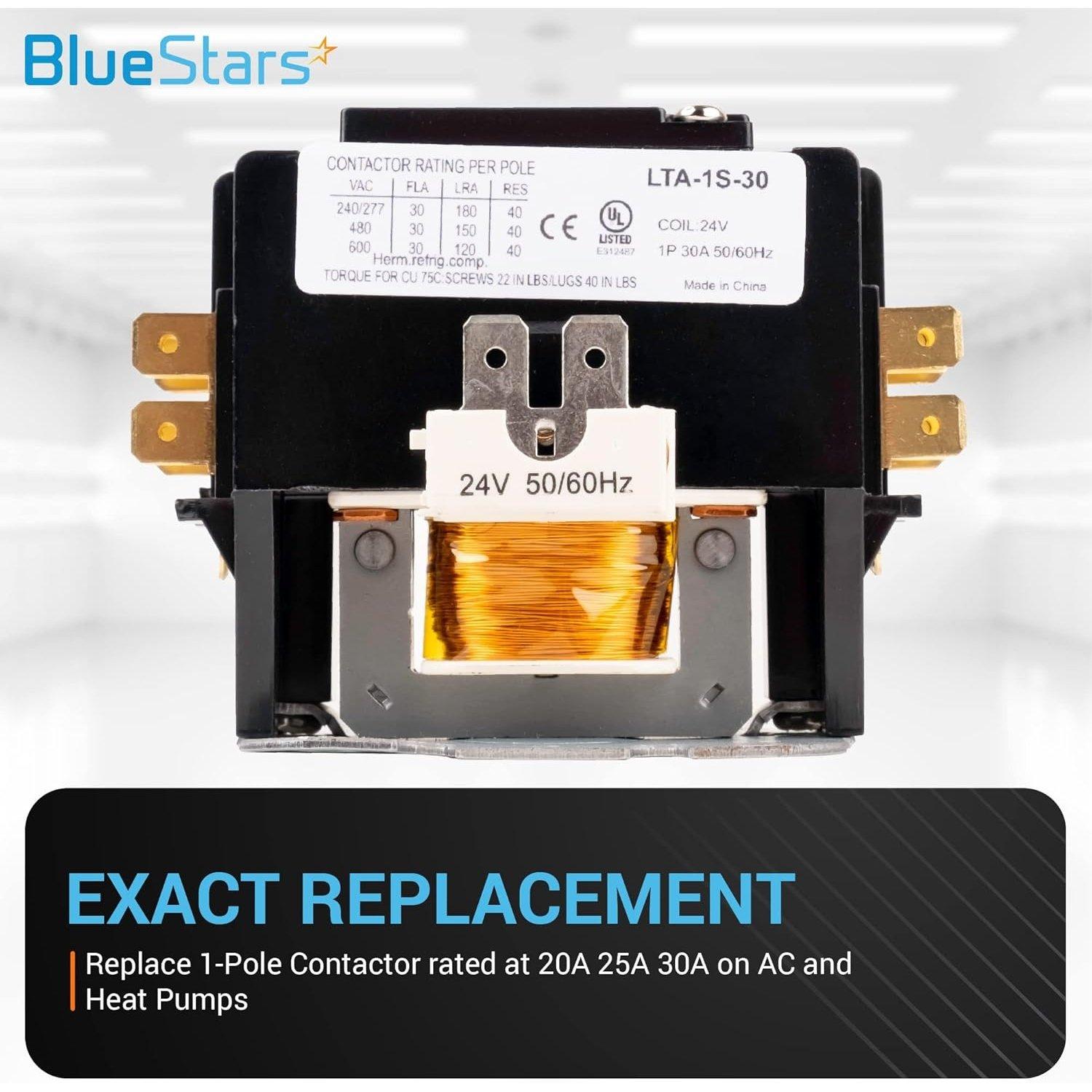 [Lifetime Warranty] C130A 1 Pole Contactor 30 Amp 24VAC Coil image 6