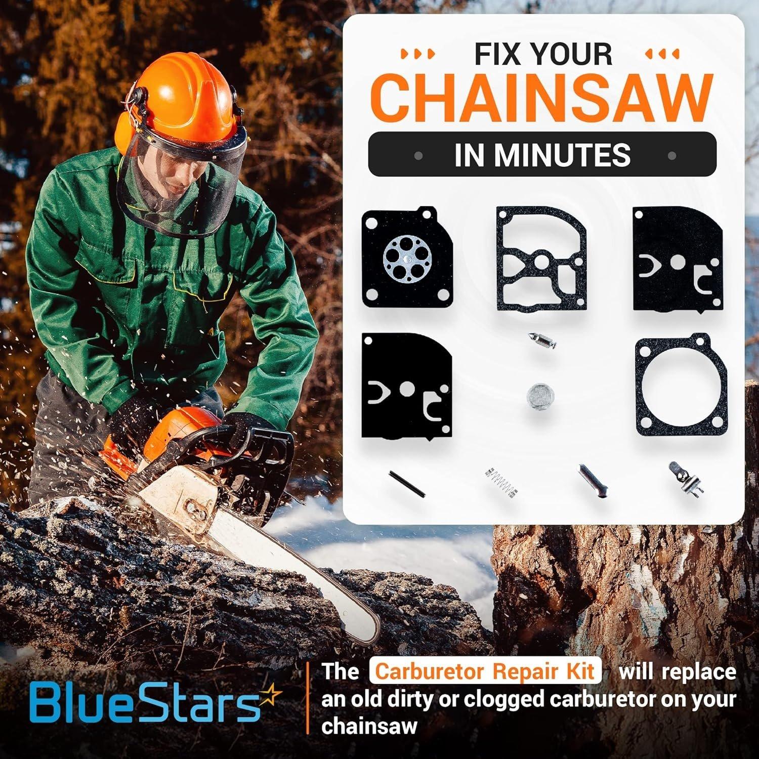 Carburetor Carb Repair Kit Gasket image 2