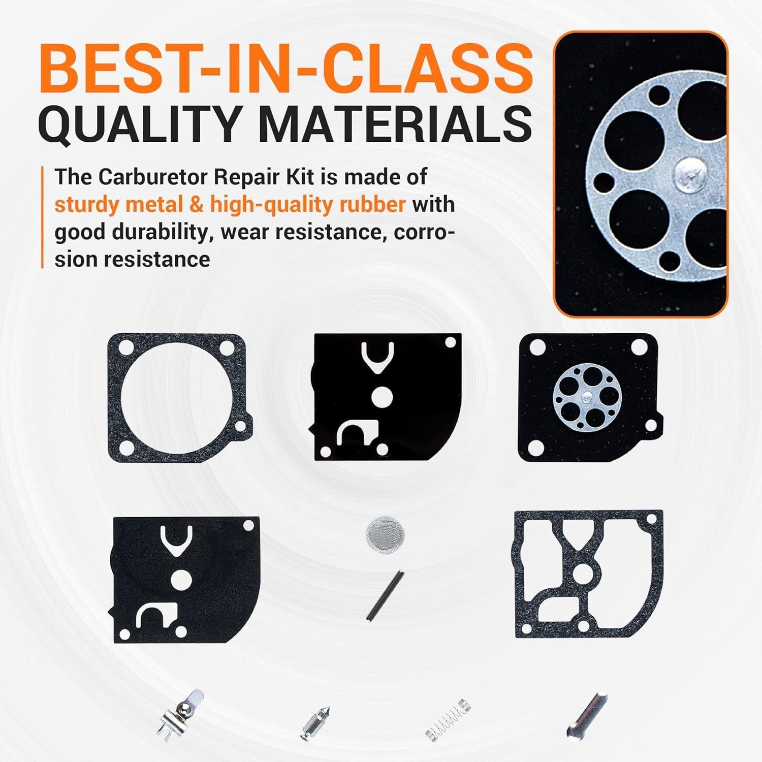 Carburetor Carb Repair Kit Gasket image 1