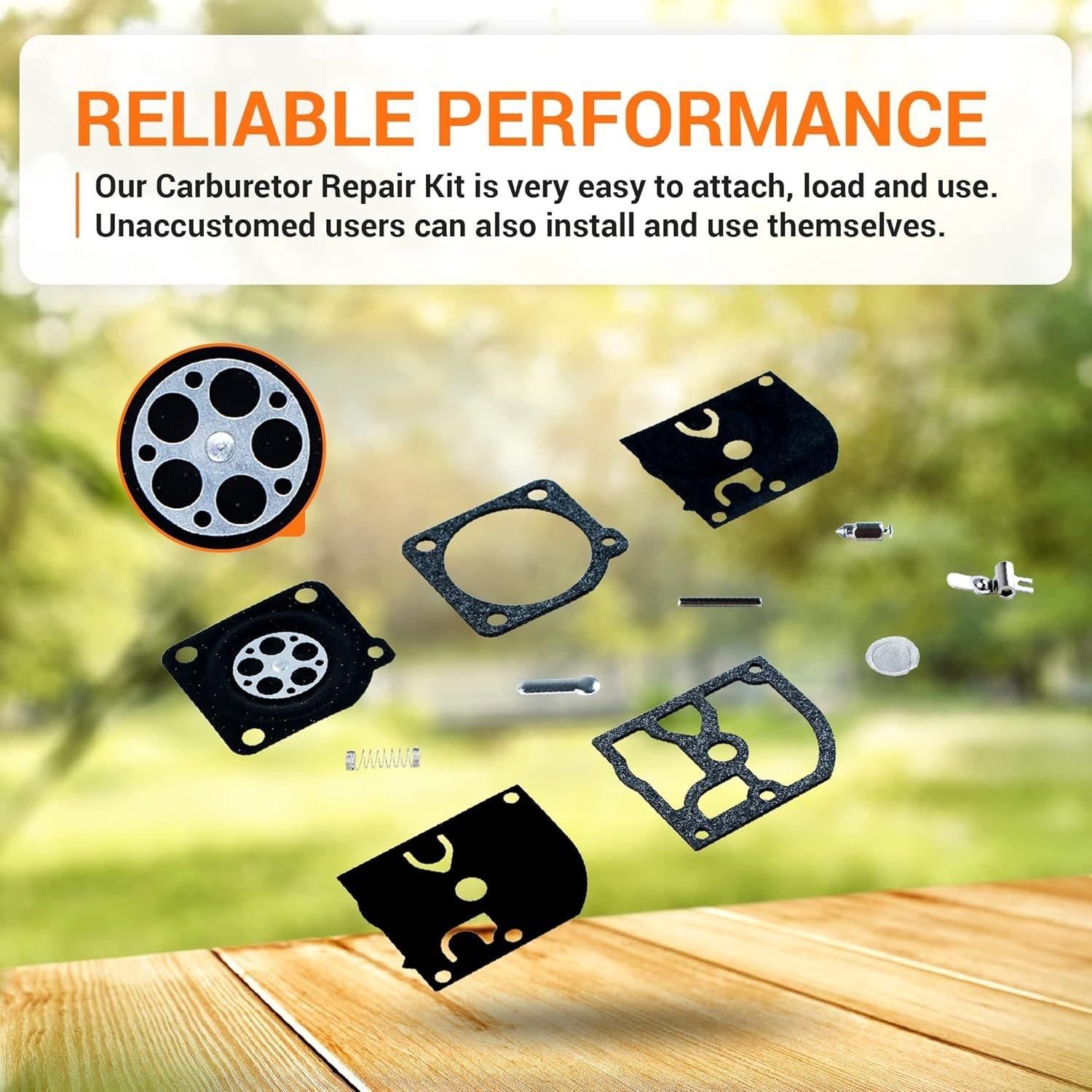 Carburetor Carb Repair Kit Gasket image 5