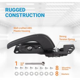 [Lifetime Warranty] 20833606 Front/Rear Left Driver Side Interior Door Handle Kit thumbnail 1