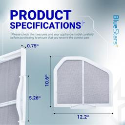 [Lifetime Warranty] W10120998 Dryer Lint Screen Filter - Compatible with Whirlpool, Kenmore, Maytag, Roper & Sears â€“ Replaces W10049360 PS1491676 8066170 W10049370 AP3967919 thumbnail 6