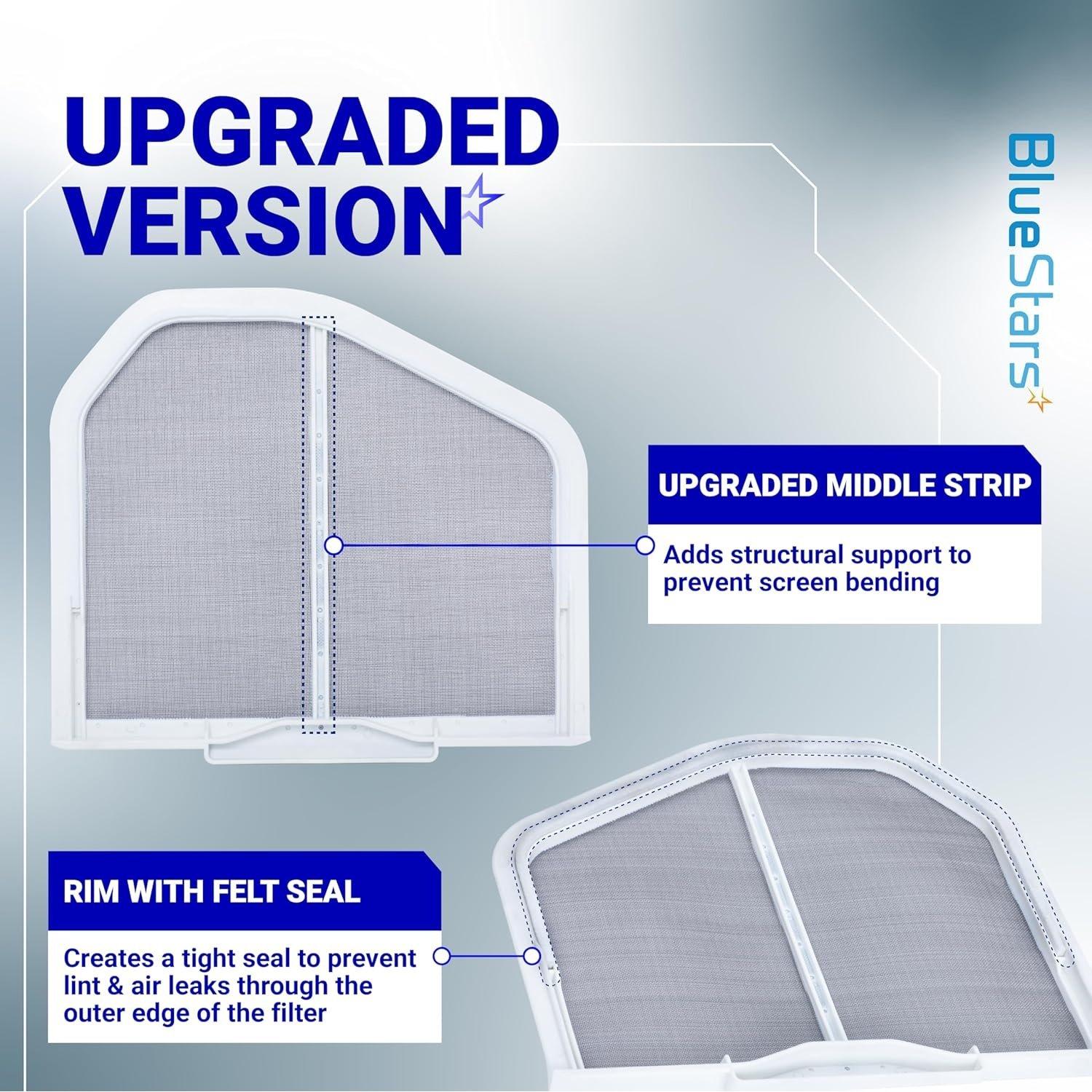 [Lifetime Warranty] W10120998 Dryer Lint Screen Filter - Compatible with Whirlpool, Kenmore, Maytag, Roper & Sears â€“ Replaces W10049360 PS1491676 8066170 W10049370 AP3967919 image 3