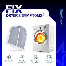 [Lifetime Warranty] W10120998 Dryer Lint Screen Filter - Compatible with Whirlpool, Kenmore, Maytag, Roper & Sears â€“ Replaces W10049360 PS1491676 8066170 W10049370 AP3967919 thumbnail 2