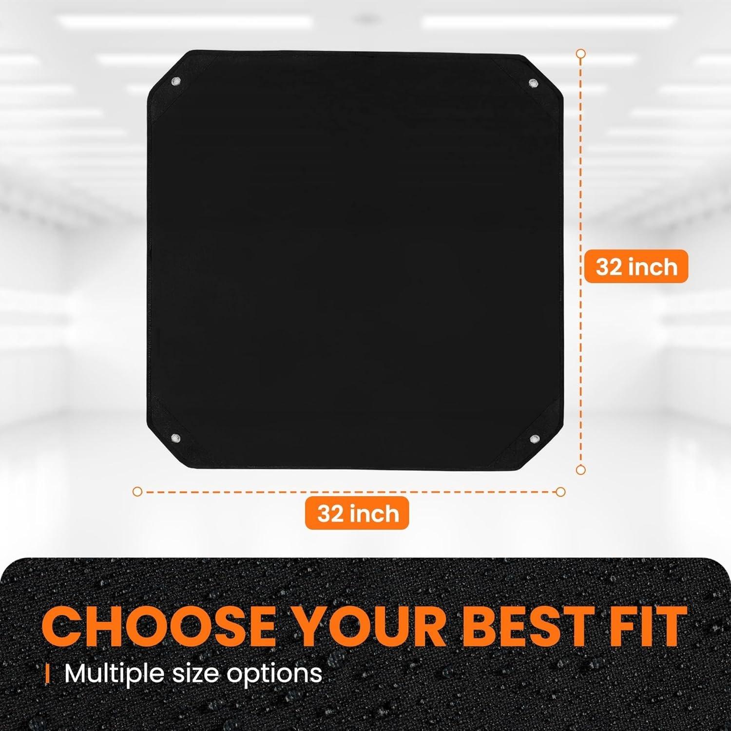 [Lifetime Warranty] 32" x 32" Central Air Conditioner Cover for Outside Units (600D Oxford) image 3