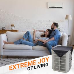 [Lifetime Warranty] 32" x 32" Central Air Conditioner Cover for Outside Units (600D Oxford) thumbnail 7