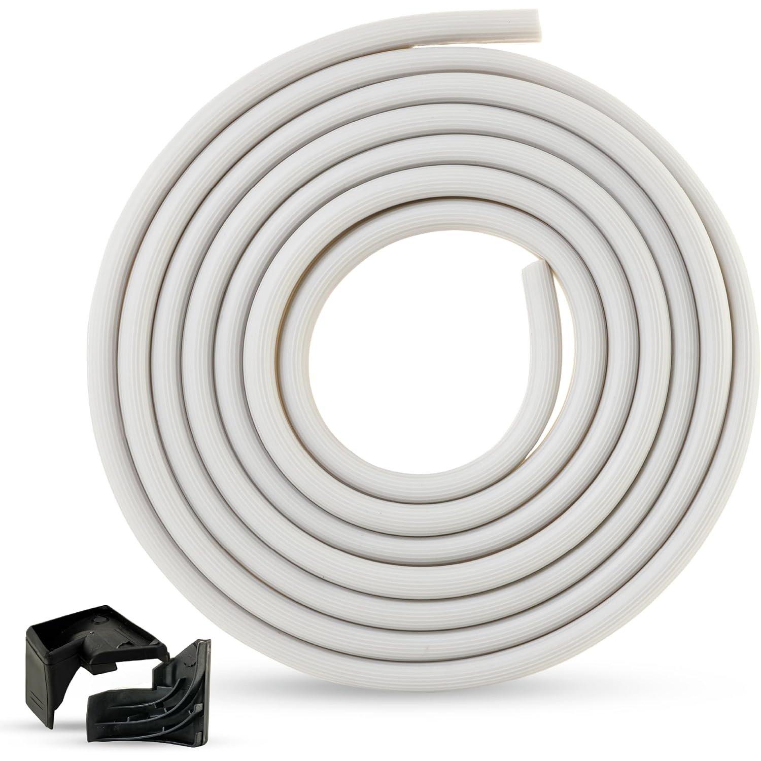 [Lifetime Warranty] WD08X10057 Dishwasher Door Gasket Seal with WD8X227 & WD8X228 Tub Corner Baffle - Compatible with GE Kenmore Hotpoint - Replaces PS958908 GHD1106F00WW GHD3515F00AA GHD3525F00BB image 0